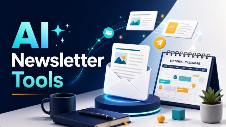AI-generated thumbnail for AI newsletter tools for solo creators