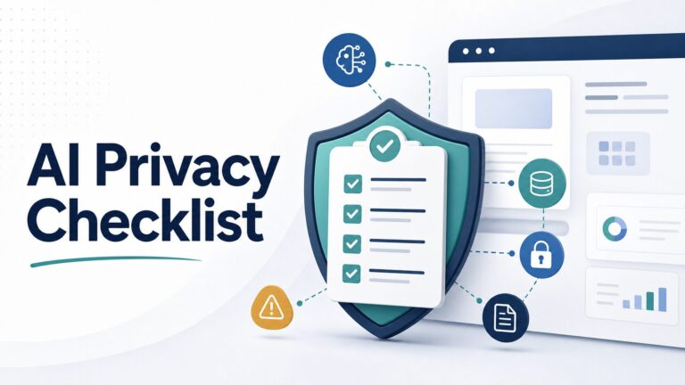 AI privacy checklist for client websites