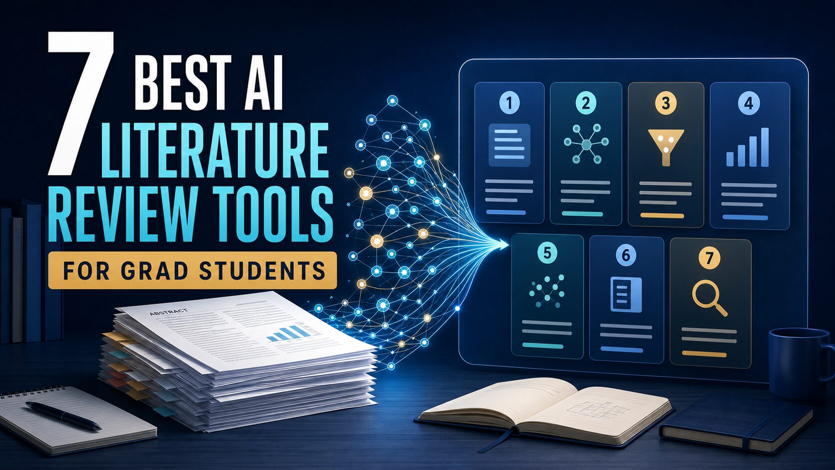 Seven best AI literature review tools for graduate students