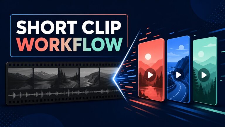 Long video transforming into several short video clips