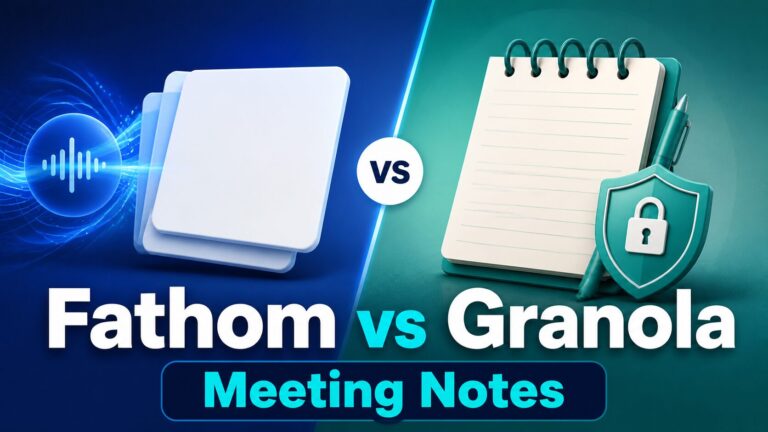 Fathom vs Granola meeting notes comparison thumbnail